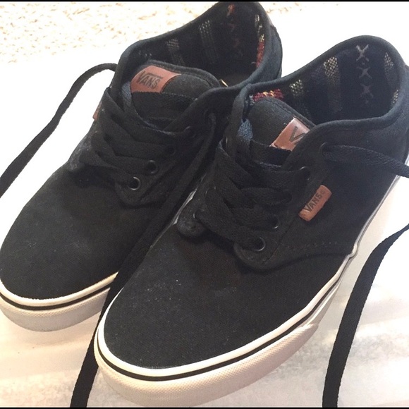 black vans size 9 mens